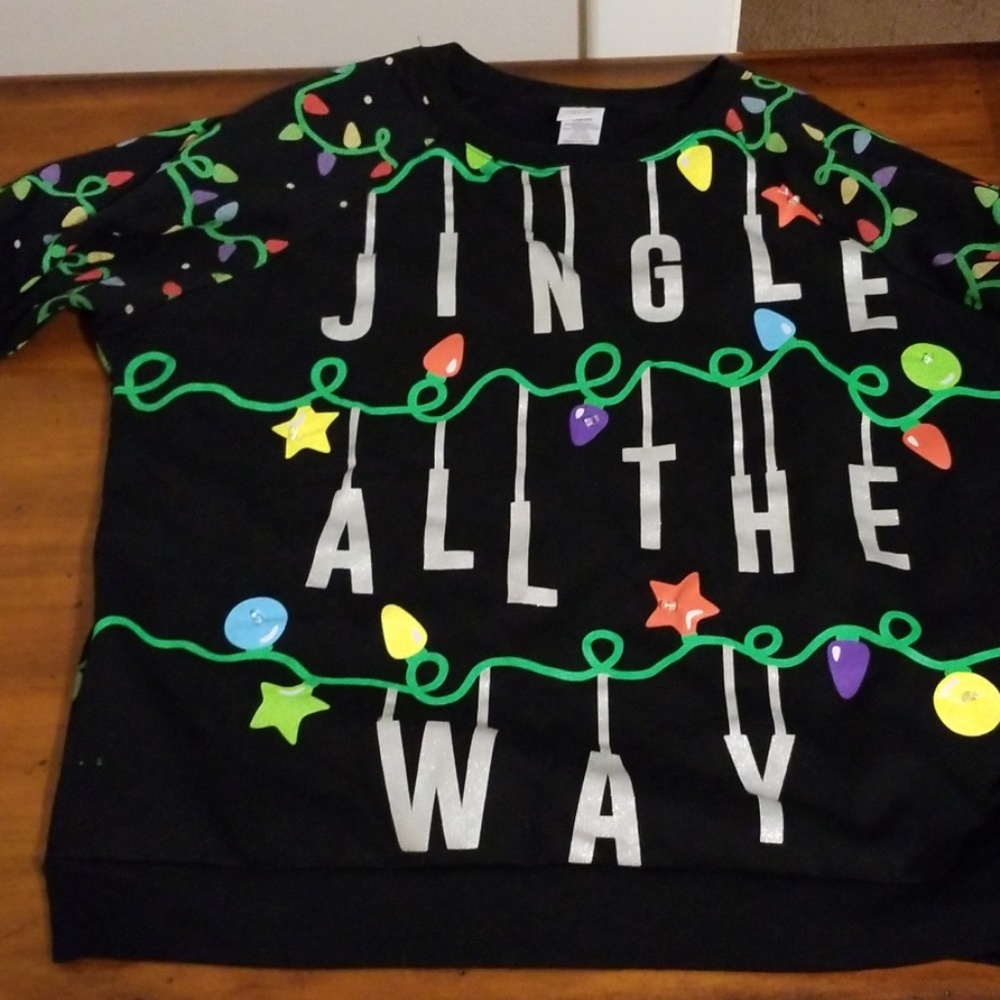 NWOT Ladies Christmas Shirt